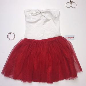 Cat & Jack Red Hearts Tutu